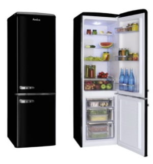 Amica FKR29653B 55cm Freestanding Static 60/40 Fridge Freezer