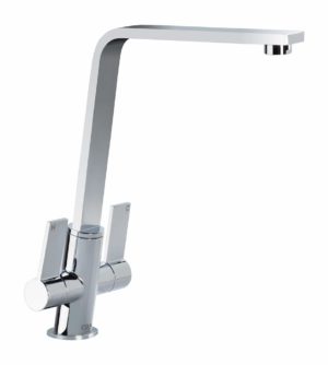 CDA TC77CH Contemporary Slant Monobloc Tap