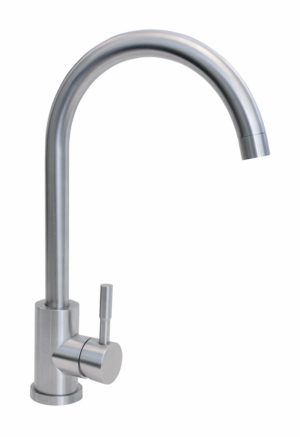 CDA TC31SS Single Lever Swan Neck Tap