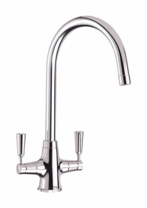 CDA TT41CH Traditional Quarter Turn Lever Monobloc Tap