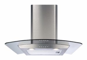 CDA ECP62SS 60cm Curved Glass Extractor