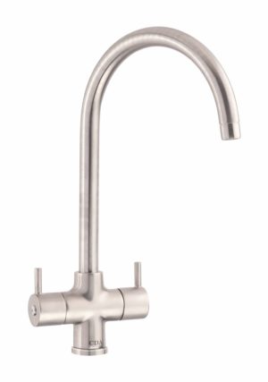 CDA TC55NI Monobloc Tap with Swan Neck Spout