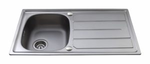 CDA KA30SS Compact Single Bowl Sink