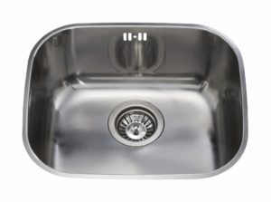 CDA KCC22SS Undermount Three Quarter Bowl Sink