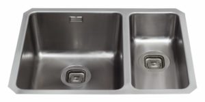 CDA KVC35RSS Undermount One And A Half Bowl Sink