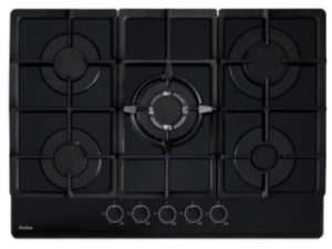 Amica AGVH7300BL 70cm Gas On Glass Hob