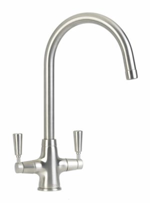 CDA TT41NI Traditional Quarter Turn Lever Monobloc Tap