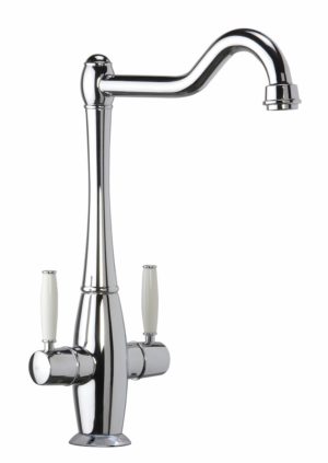 CDA TT50CH Traditional Duel Lever Monobloc Tap