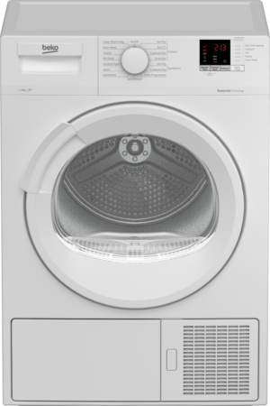 Beko DTLP91151W 9kg Freestanding Condenser Tumble Dryer - White