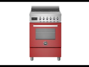 Bertazzoni PRO64I1EROT Professional 60cm Induction Single Cooker - Gloss Red