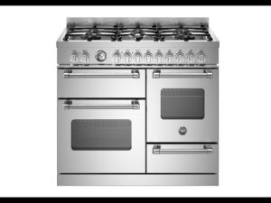 Bertazzoni MAS106L3EXC Master 100cm Range Cooker XG Oven Dual Fuel Stainless Steel