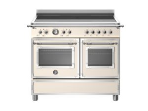 Bertazzoni HER105I2EAVT Heritage 100cm Range Cooker Twin Oven Induction Ivory