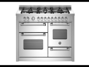 Bertazzoni MAS116L3EXC Master 110cm Range Cooker XG Oven Dual Fuel Stainless Steel