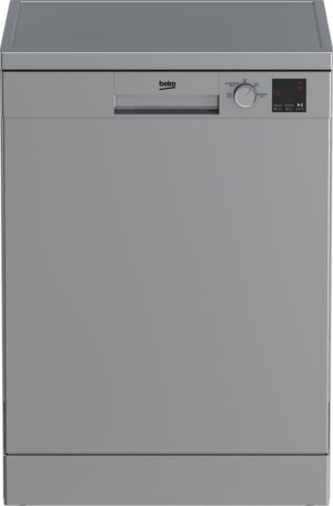 Beko DVN04X20S Freestanding Full Size Dishwasher with Low Water Consumption - Silver