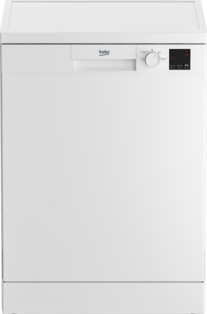 Beko DVN04X20W Freestanding Full Size Dishwasher with Low Water Consumption - White