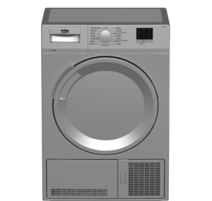 Beko DTLCE70051S 7kg Freestanding Condenser Tumble Dryer - Silver