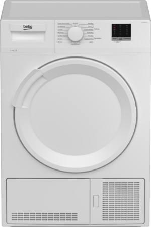 Beko DTLCE80051W 8kg Freestanding Condenser Tumble Dryer - White