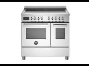 Bertazzoni PRO95I2EXT Professional 90cm Range Cooker Twin Oven Induction Stainless Steel