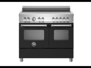 Bertazzoni MAS105I2ENEC Master 100cm Range Cooker Twin Oven Induction Matt Black