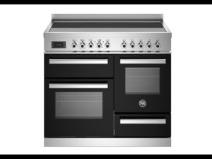 Bertazzoni PRO105I3ENET Professional 100cm Range Cooker XG Oven Induction Gloss Black