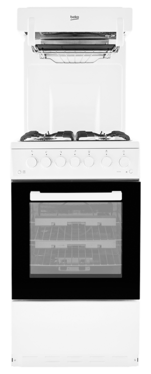 Beko KA52NEW Freestanding Gas Single Oven Cooker - White