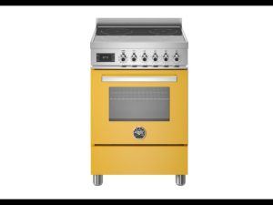 Bertazzoni PRO64I1EGIT Professional 60cm Induction Single Cooker - Gloss Yellow