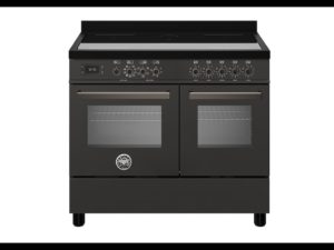 Bertazzoni PRO105I2ECAT Professional 100cm Range Cooker Twin Oven Induction Carbonio