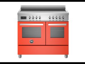 Bertazzoni PRO105I2EART Professional 100cm Range Cooker Twin Oven Induction Gloss Orange