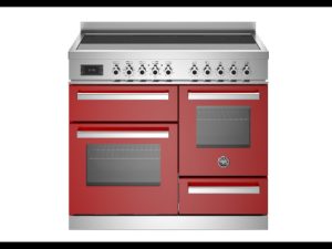 Bertazzoni PRO105I3EROT Professional 100cm Range Cooker XG Oven Induction Gloss Red