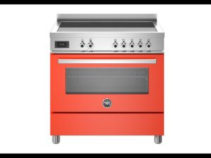 Bertazzoni PRO95I1EART Professional 90cm Range Cooker Single Oven Induction Gloss Orange