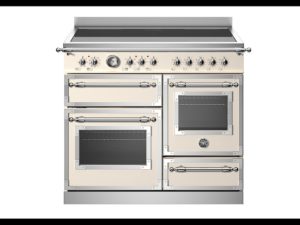 Bertazzoni HER105I3EAVT Heritage 100cm Range Cooker XG Oven Induction Ivory