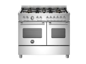 Bertazzoni MAS106L2EXC Master 100cm Range Cooker Twin Oven Dual Fuel Stainless Steel