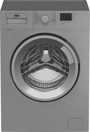 Beko WTL74051S Freestanding 7kg 1400rpm Washing Machine - Silver