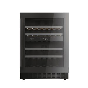 Haier HAKWBD 60 UK Integrated Wine Cooler - Black - F Rated