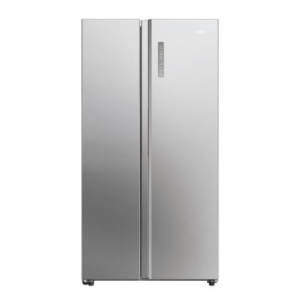 Haier HSW59F18DNMM Freestanding Fridge Freezer - Inox - D Rated