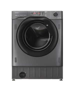 Haier HWQ90B416FWBR-UK Series 4 9kg 1600rpm A Rated Integrated Washing Machine - Graphite