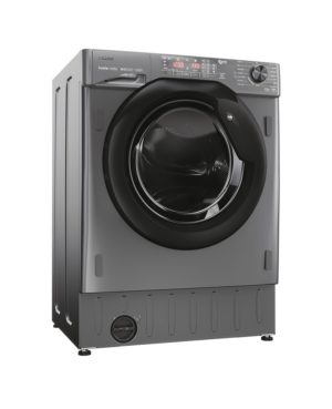 Haier HWDQ90B416FWBRUK Series 4 5/9kg 1600rpm D/A Rated Integrated Washer Dryer - Graphite