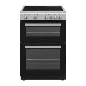 Statesman EDC60S2 60cm Double Oven Electric Ceramic Cooker - Silver