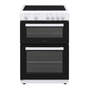 Statesman 60cm Double Oven Electric Ceramic Cooker - White