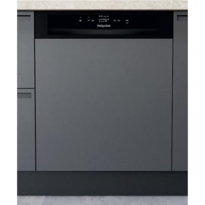 Hotpoint H3B L626 B UK Semi-Integrated 14 Place Settings Dishwasher - Black