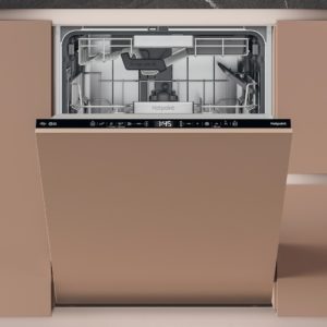 Hotpoint Hydroforce Full Size Built In Dishwasher - 14 Place Setting  - B Rated - H8I HT59 LS UK