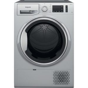 Hotpoint NT M11 92SSK UK Freestanding 9kg Heat Pump Tumble Dryer - Silver