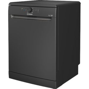 Indesit Dishwasher: full size, black colour - D2F HK26 B UK