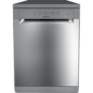 Hotpoint Full Size Freestanding Dishwasher - Inox - 14 Place Settings  - E rated - H2F HL626 X UK