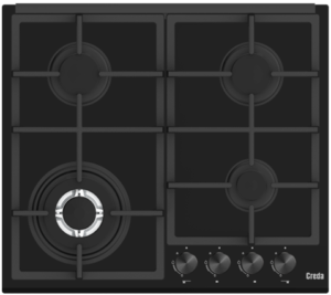 Creda C60GFCWG 60cm Gas Glass Hob