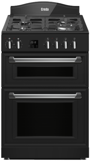 Creda C60DFMRA 60cm Traditional Mini Dual Fuel Range Cooker