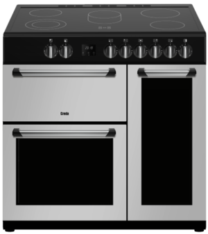 Creda C90RCCCS 90cm 3 Cavity Contemporary Ceramic Range Cooker