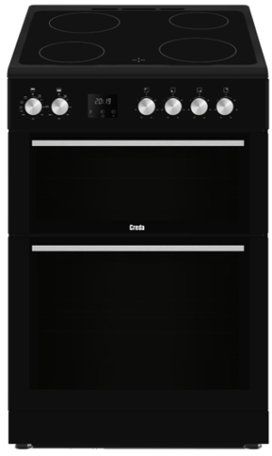 Creda C60CDOBL 60cm Freestanding Ceramic Double Oven Cooker