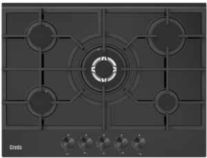 Creda C70GFCWG 70cm Gas Glass Hob