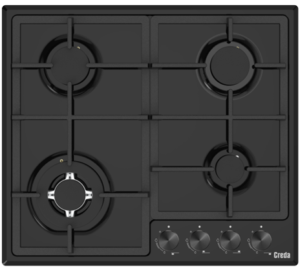 Creda C60GFCWBL 60cm Gas Hob